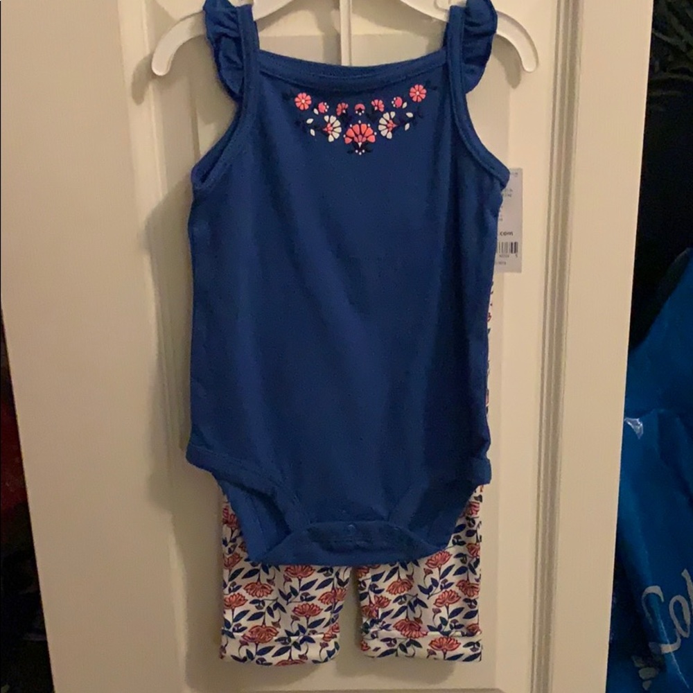 Carters sleeveless outfit